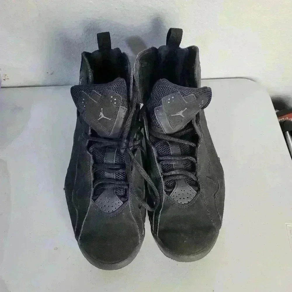 Nike Air Jordan True Flight Black Shoes Mens US 7